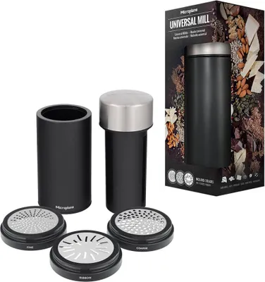 Produktbild von Universalmühle - L 18 cm - Schwarz - Edelstahl - Kunststoff - 3 Klingen