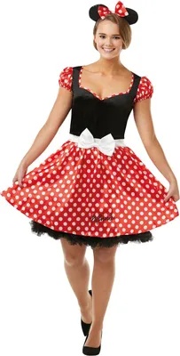Produktbild von Freches Minnie Maus Kostüm Größe: L