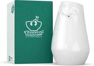 Produktbild von FIFTYEIGHT Vase - Entspannt (hoch) weiß
