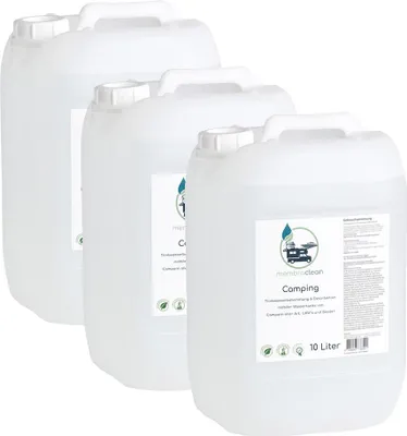 Produktbild von 3x 10 Liter membraclean Trinkwasseraufbereitung Camping & Wohnmobile Sparset