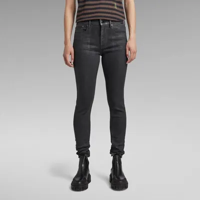 Produktbild von G-STAR RAW DENIM 3301 SKINNY Damen Jeans, Größe:W29/L34, Farbe:Magma Cobler