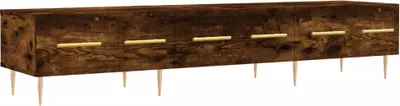 Produktbild von vidaXL TV-Schrank Räuchereiche 150x36x30 cm Holzwerkstoff