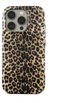 Produktbild von Burga, Hülle für iPhone 16 Pro Max MagSafe Tough Stoßfest Modell Player, Leopardenmuster