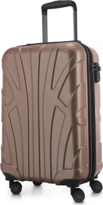 Immagine prodotto di Suitline - bagaglio a mano leggero 55x35x20 cm trolley aereo 34 L bagaglio a mano valigia cabina leggera valigia cabina 4 ruote bagaglio a mano bagaglio TSA ,Oro