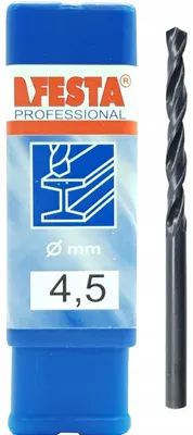 Produktbild von FESTA HSS Metallbohrer 4,5 mm DIN 338