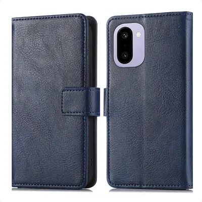 Zdjęcie produktu dla imoshion Luxe Bookcase dla OnePlus 15R - ciemnoniebieski