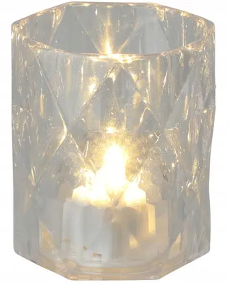 Zdjęcie produktu dla Mini lampka LED 4,7x6 cm przezroczysta