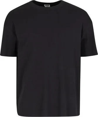 Produktbild von Urban Classics T-Shirt Herren Rib Shortsleeve schwarz L
