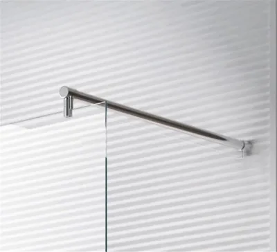 Produktbild von Glaszentrum Hagen - Stabilisator Stange - Fix - 150cm Rundrohr - für Duschwand & Duschkabine
