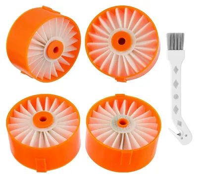 Produktbild von 4 Stück BSV2020 Filter für Black Decker BSVF1 BSV2020G BSV2020P BSV2020WAPB Powerseries Extreme Cordless Stick Staubsauger Ersatzteil N665227