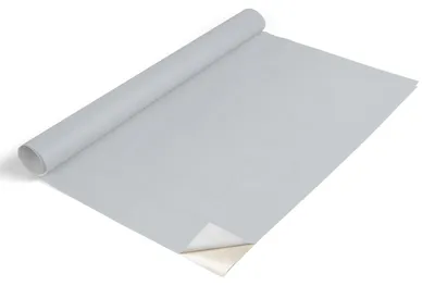 Obrázok produktu pre Fólia na nábytok Tulup – samolepiaca fólia na nábytok – samolepiaca fólia 65 x 130 cm – fólia na skriňu – fólia na nábytok – fólia do kuchyne – vodovzdorná – umývateľná – samolepiaca – bez vzduchových bublín – svetlosivá