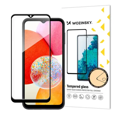 Zdjęcie produktu dla Szkło hartowane Wozinsky Full Glue z czarną ramką do Samsung A15 / A15 5G