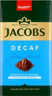 Zdjęcie produktu dla Jacobs Kronung Decaff Kawa bezkofeinowa mielona 250 g