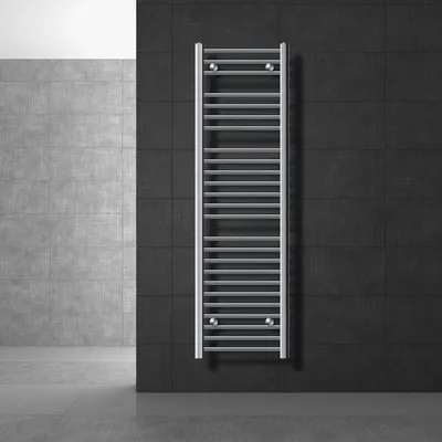 Obrázok produktu pre LuxeBath kúpeľňový radiátor Sahara, 400x1500 mm, chróm, priamy s bočným pripojením, bez vykurovacieho telesa