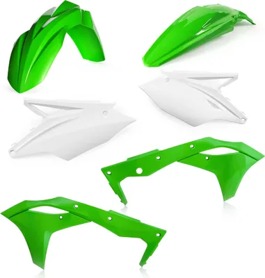Produktbild von ACERBIS Verkleidungskit 6 Teile 2019 Modell Grün/Weiß für KAWASAKI