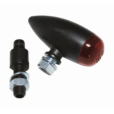 Produktbild von HIGHSIDER pro Micro-Bullet LED Rücklicht Schwarz/Rot (1Stck)