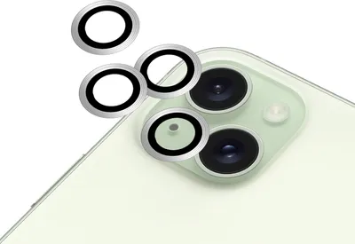 Produktbild von Schutzfolie Apple iPhone 15 Plus - Panzerglas - Cazy - Silber