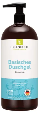 Produktbild von GREENDOOR Basisches Duschgel XL Eisenkraut