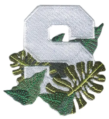 Obrázok produktu pre S Sommer Pflanzen Logo - Záplata, nažehľovacia záplata, nažehľovacia nášivka, nášivky, záplaty, na nažehlenie, veľkosť: 6,6 x 7,7 cm