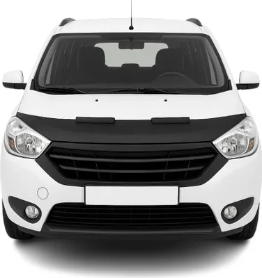 Zdjęcie produktu dla Osłona maski silnika do Dacia Lodgy 2012-2021 Czarna winylowa osłona samochodowa