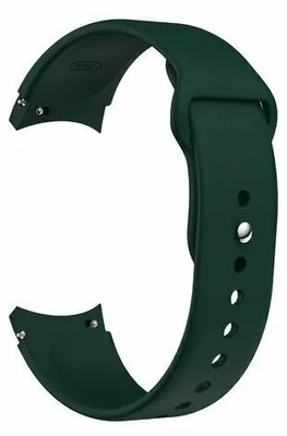 Produktbild von By Qubix Sportarmband - Dunkelgrün - passend für Samsung Galaxy Watch 6 Classic - 47 mm & 43 mm