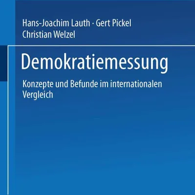 Produktbild von Demokratiemessung