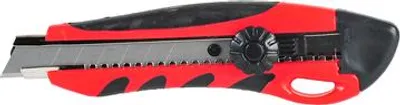 Produktbild von Messer mit Metallführung 18mm Gummigriff M9125