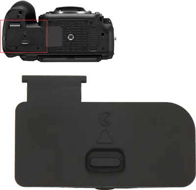 Produktbild von Kamera Batteriefachabdeckung Ersatz Deckel Reparaturteil für Nikon D500 SLR Kamera