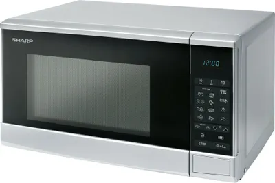 Produktbild von Sharp R270S - Über den Bereich - Solo-Mikrowelle - 20 l - 800 W - Tasten - Silber