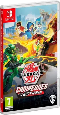 Imagen del producto de Juegos de Nintendo Switch: Bakugan: Campeones de Vestroia. Multicolores, versión PAL. Multicolores, versión PAL
