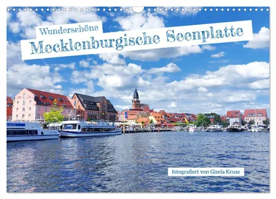 Produktbild von Wunderschöne Mecklenburgische Seenplatte (Wandkalender 2027 DIN A3 quer), CALVENDO Monatskalender