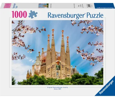 Zdjęcie produktu dla Puzzle RAVENSBURGER „Sagrada Familia” – 1000 elementów