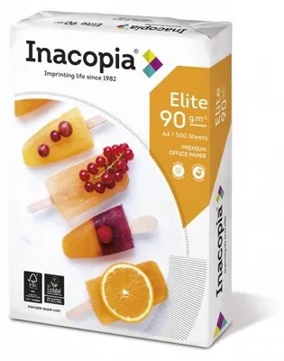 Produktbild von Inacopia Elite Inkjetpapier 90g/m² DIN-A4 - 500 Blatt weiß