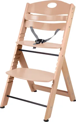 Produktbild von BabyGo Kinderhochstuhl Family XL, natur, Treppenhochstuhl