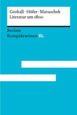 Produktbild von Literatur um 1800