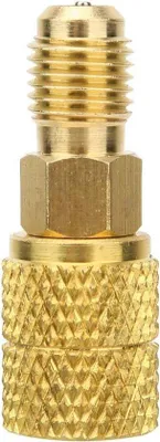 Image de Adaptateur R410A 1/4 pouce SAE vers 5/16 pouce SAE pour climatisation