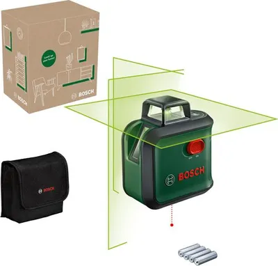 Produktbild von Kreuzlinien-Laser AdvancedLevel 360 Set, eCommerce-Karton