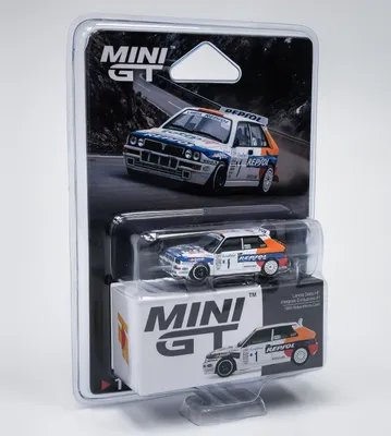Produktbild von Lancia Delta HF Integrale Evoluzione #1 Rallye Monte-Carlo 1993 - BLISTR - Mini GT 1:64