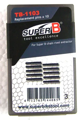 Produktbild von SUPER B Ersatzstiftsatz - REPLACEMENT PIN TB-1103 - Schwarz