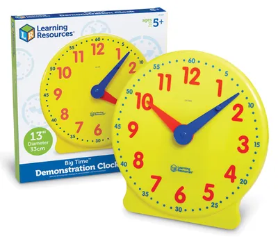 Image de Learning Resources Horloge éducative Jouets - Horloge éducative pour enfants