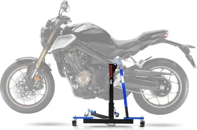 Zdjęcie produktu dla Stojak centralny CS Power Evo do Hondy CB 650 R 19-25 niebieski