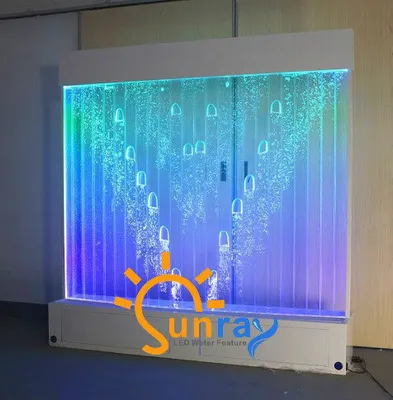 Obrázok produktu pre Wände LED Moderne Trennwand Wasser Wasserwand Beleuchtete Wand Säulen 200x200