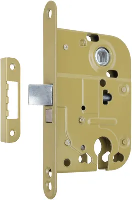 Produktbild von Einsteckschloss 72/45 mm DIN für Innentüren PZ Profilzylinder Links/Rechts - STEELNEX