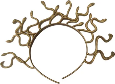 Produktbild von Lustiges, lebendiges, elastisches Film-Stirnband, Halloween-Königin, Cosplay, Schlangenhaarreifen, Festival-Requisiten, S