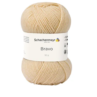 Image de Schachenmayr Bravo, 50 g de fil à tricoter à la main couleur sable