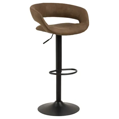 Produktbild von 2er Set Actona Grace Barhocker Stahl/Stoff
