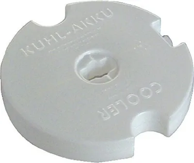 Image de APS Kühlakku Ø 10,5 cm, H: 2,5 cm Polyethylen, weiß gefüllt mit Kühlflüssigkeit 10781