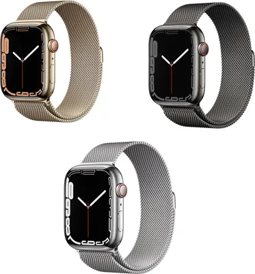 Produktbild von Apple Watch Series 7, OLED, Touchscreen, 32 GB, WLAN, GPS, 42,3 g