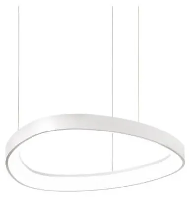Produktbild von Ideal Lux 341583 GEMINI Pendelleuchte LED 56W 6200/5250lm 2700K weiß EIN-AUS