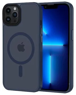 Zdjęcie produktu dla Etui na iphone 13 magnetyczne magsafe matowe półprzezroczyste
